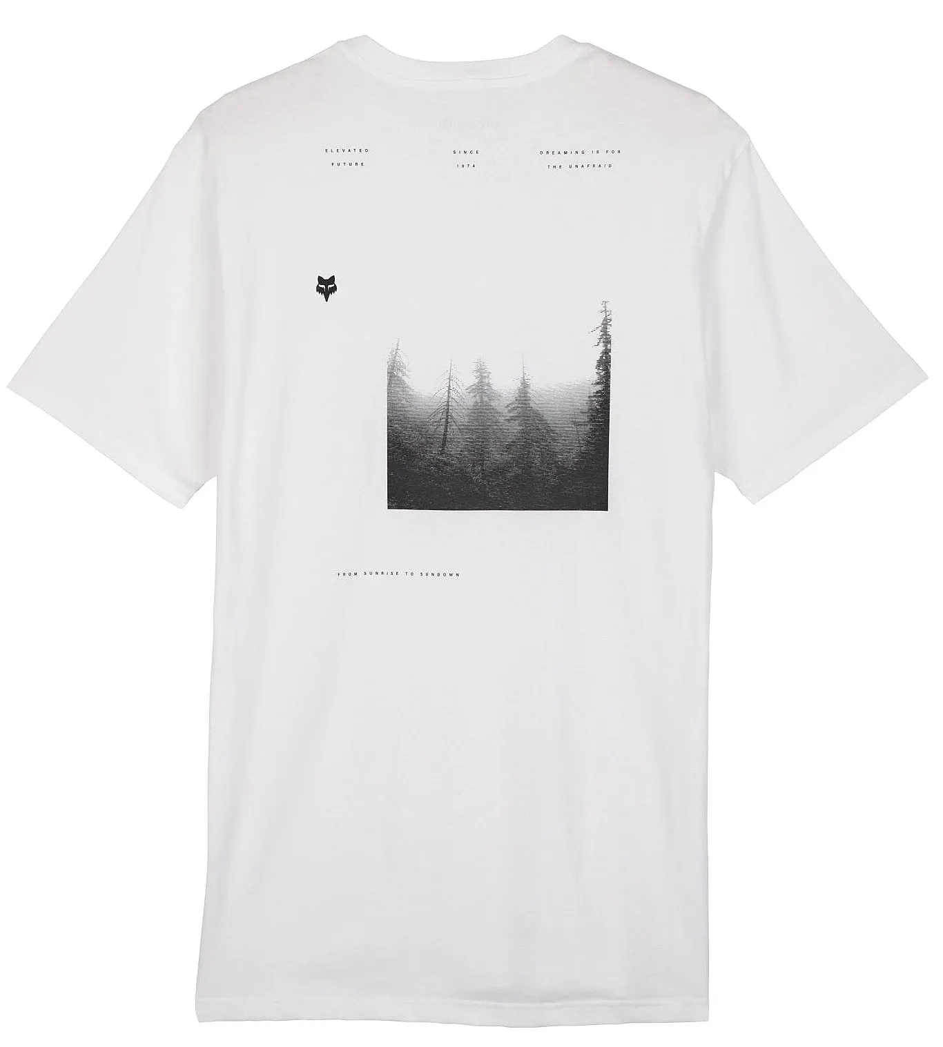 T-shirt Fox Sipping Premium - Optic White - men´s