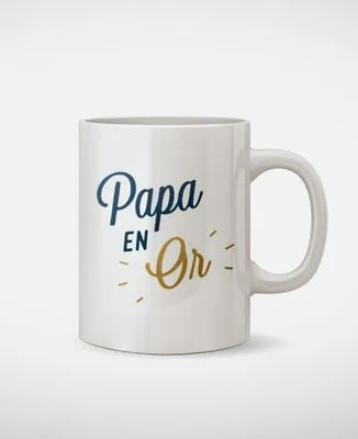 T-Shirt homme Papa en Or