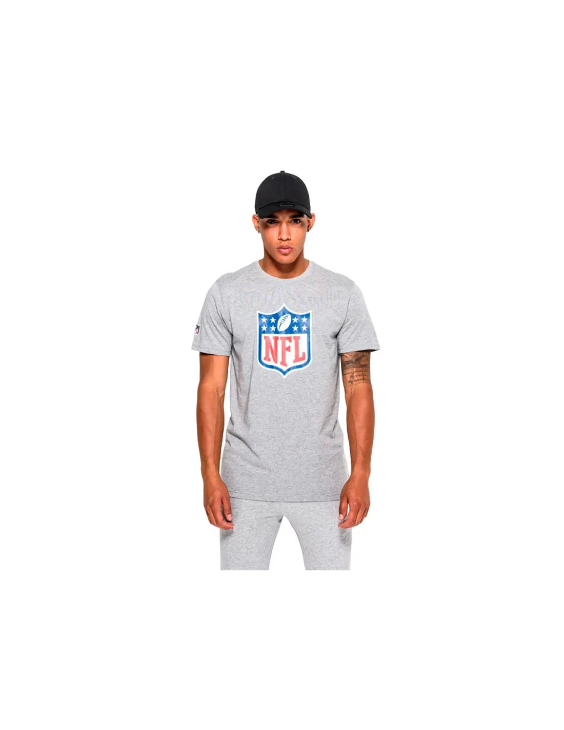 T-shirt New Era NFL Regular Homme Gris