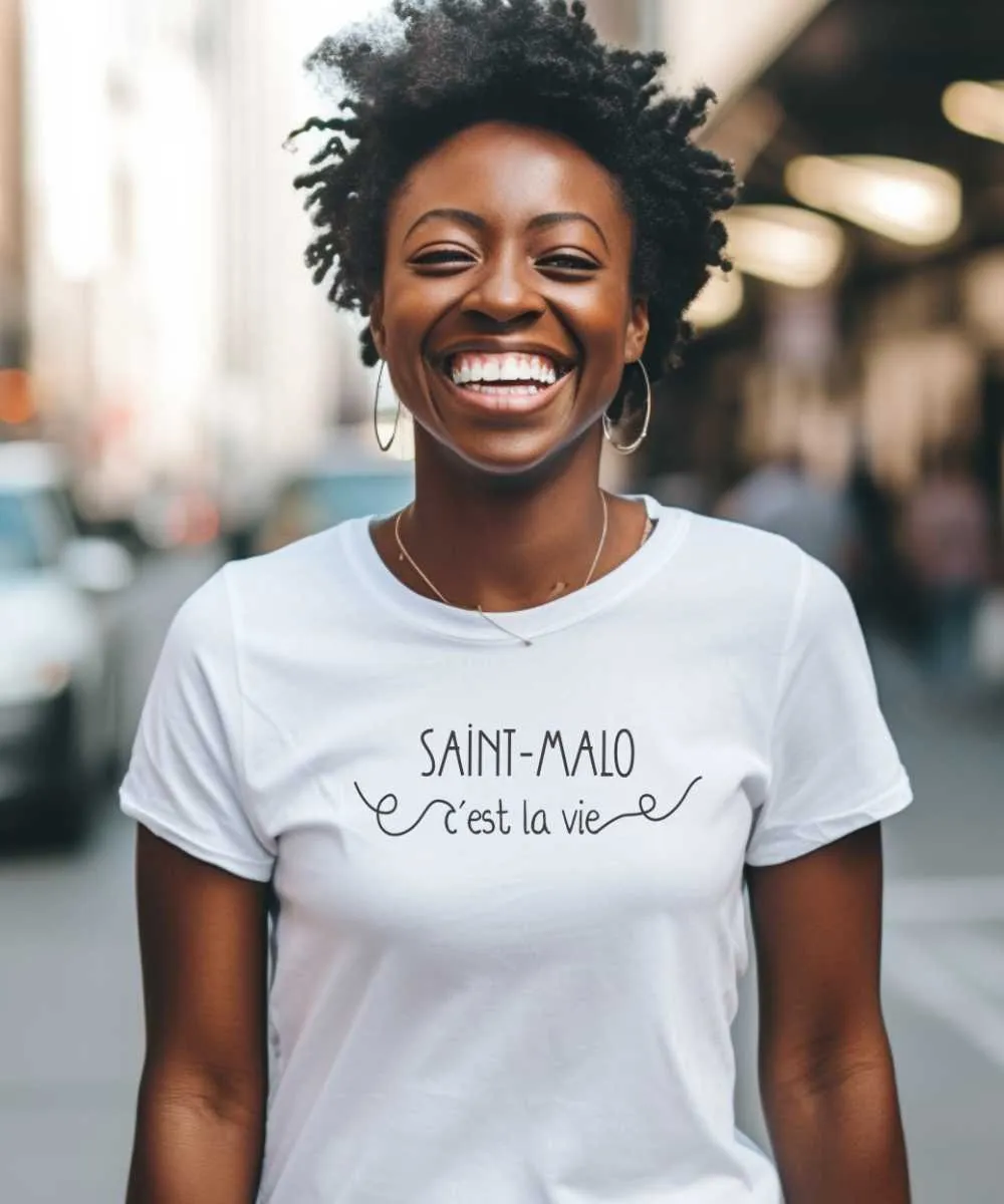 T-Shirt Saint-Malo c'est la vie
