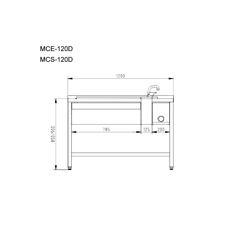 Table cocktail MCE-120