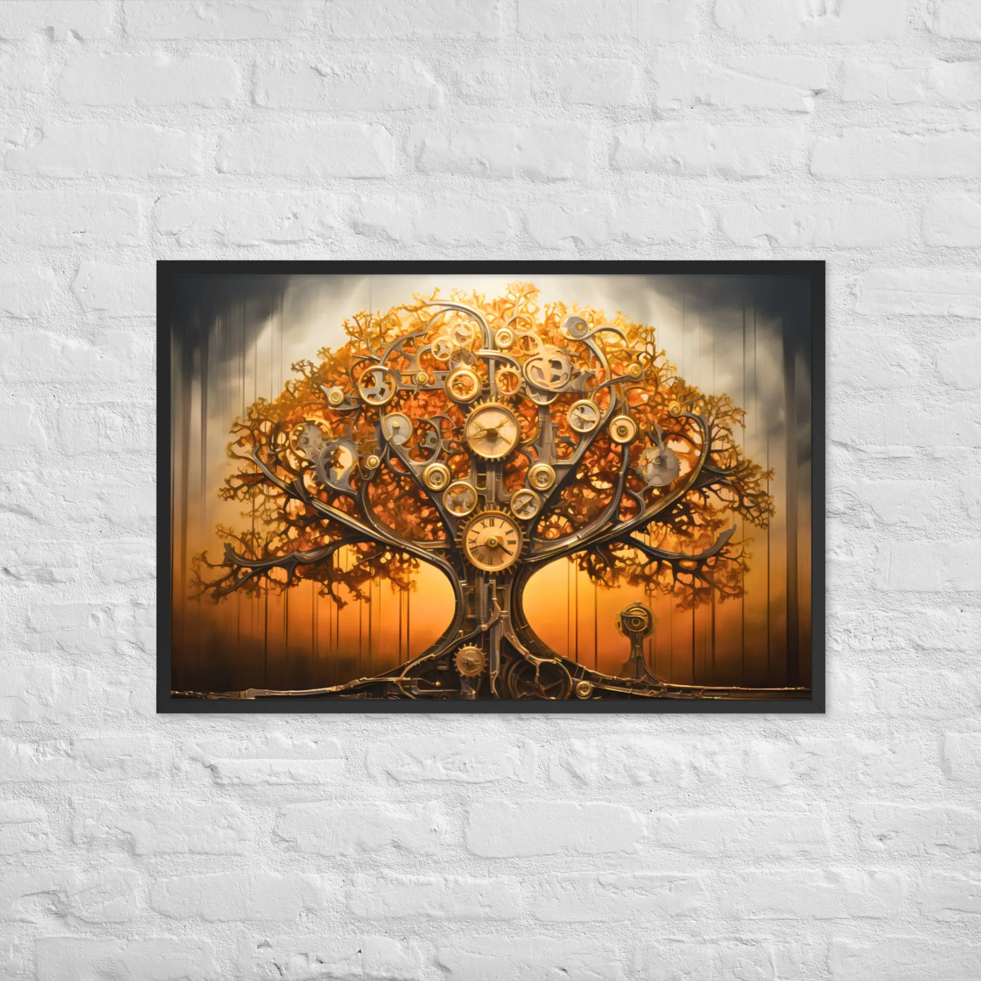 Tableau Arbre de Vie Steampunk