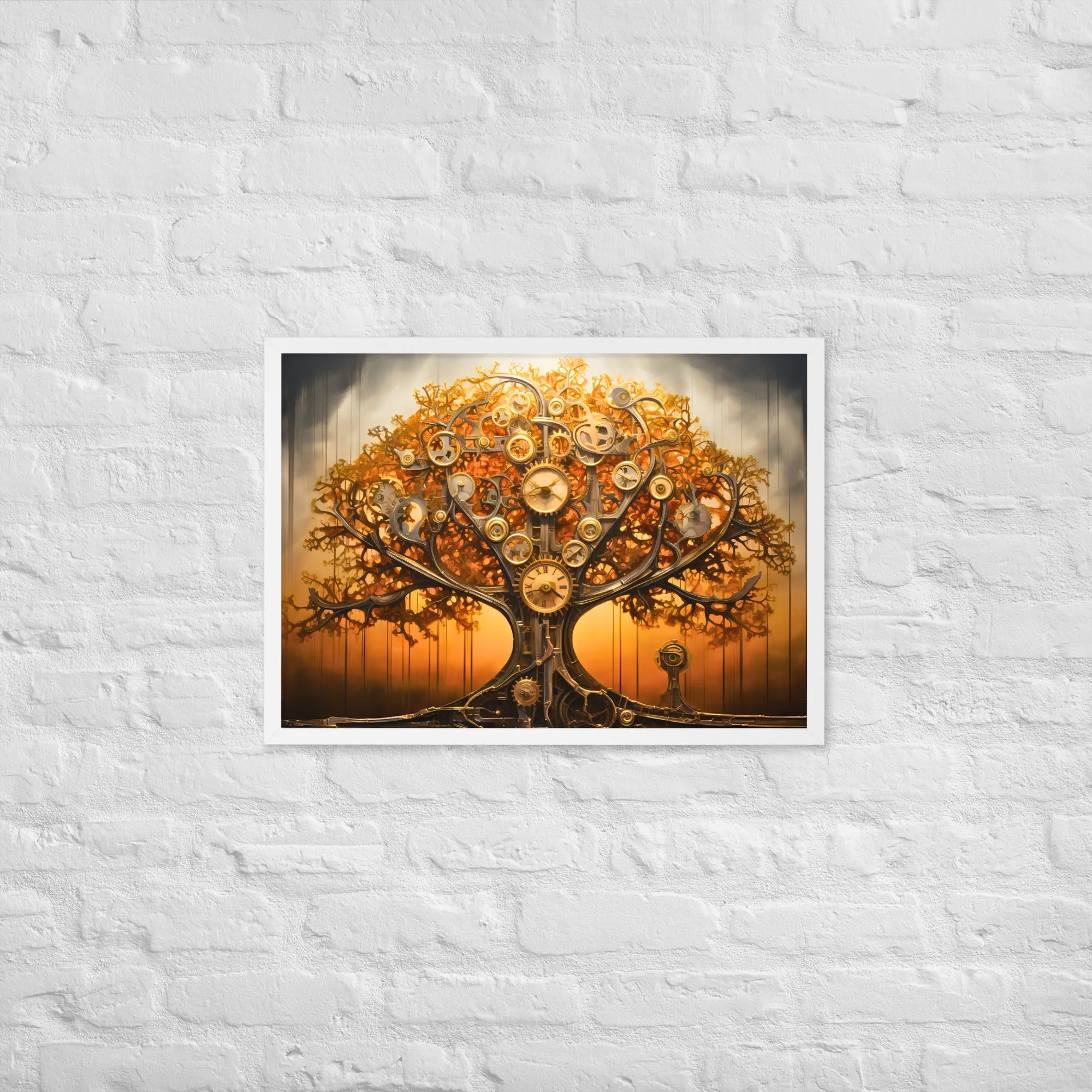 Tableau Arbre de Vie Steampunk