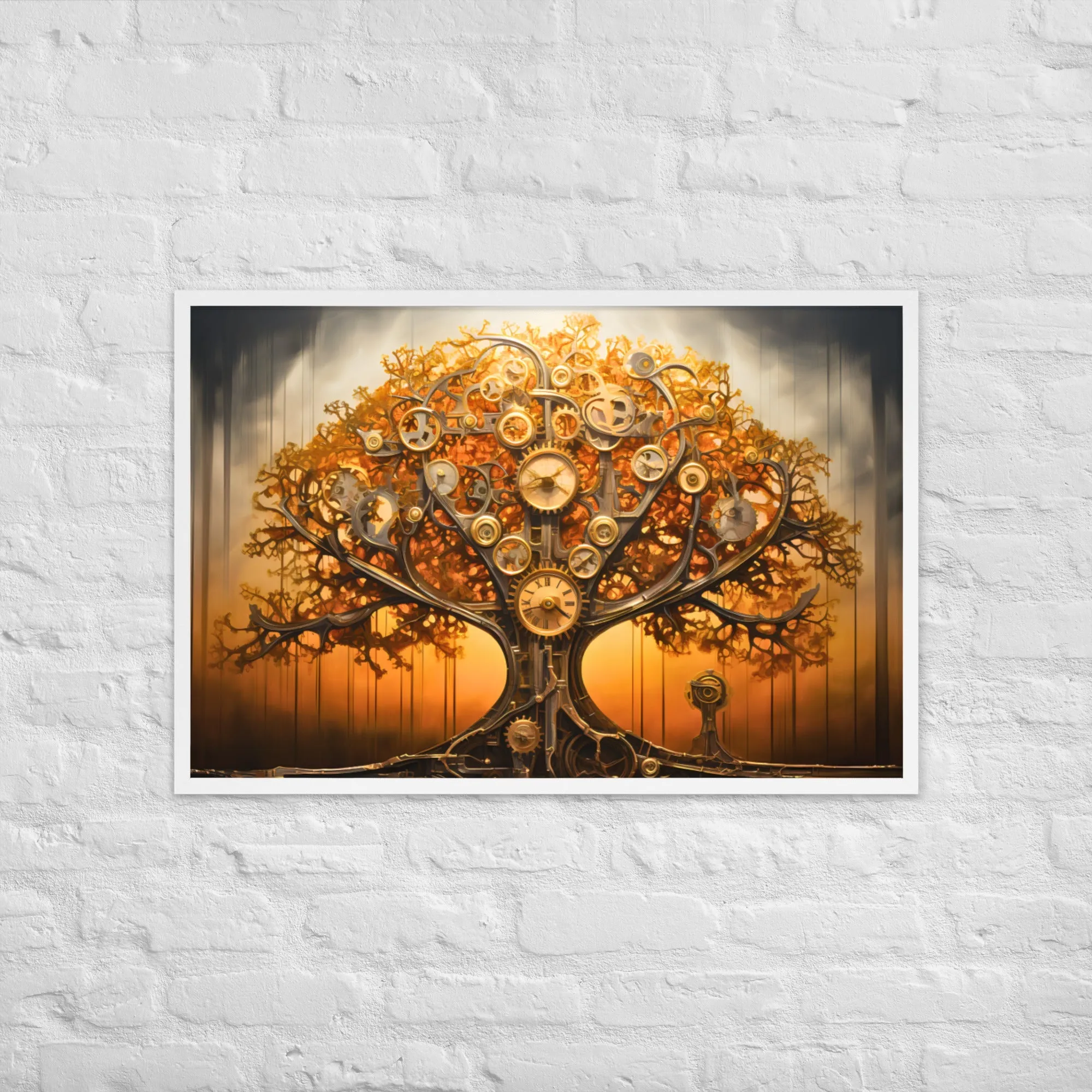 Tableau Arbre de Vie Steampunk