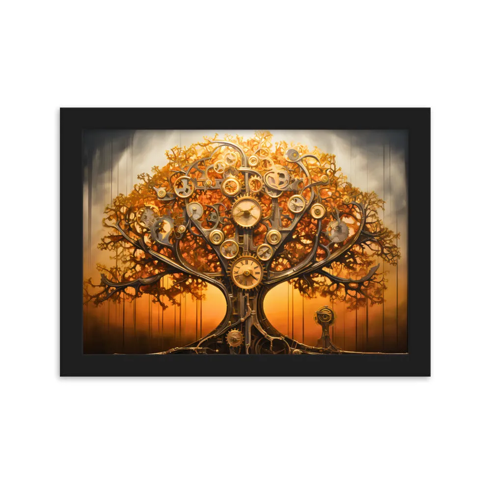 Tableau Arbre de Vie Steampunk