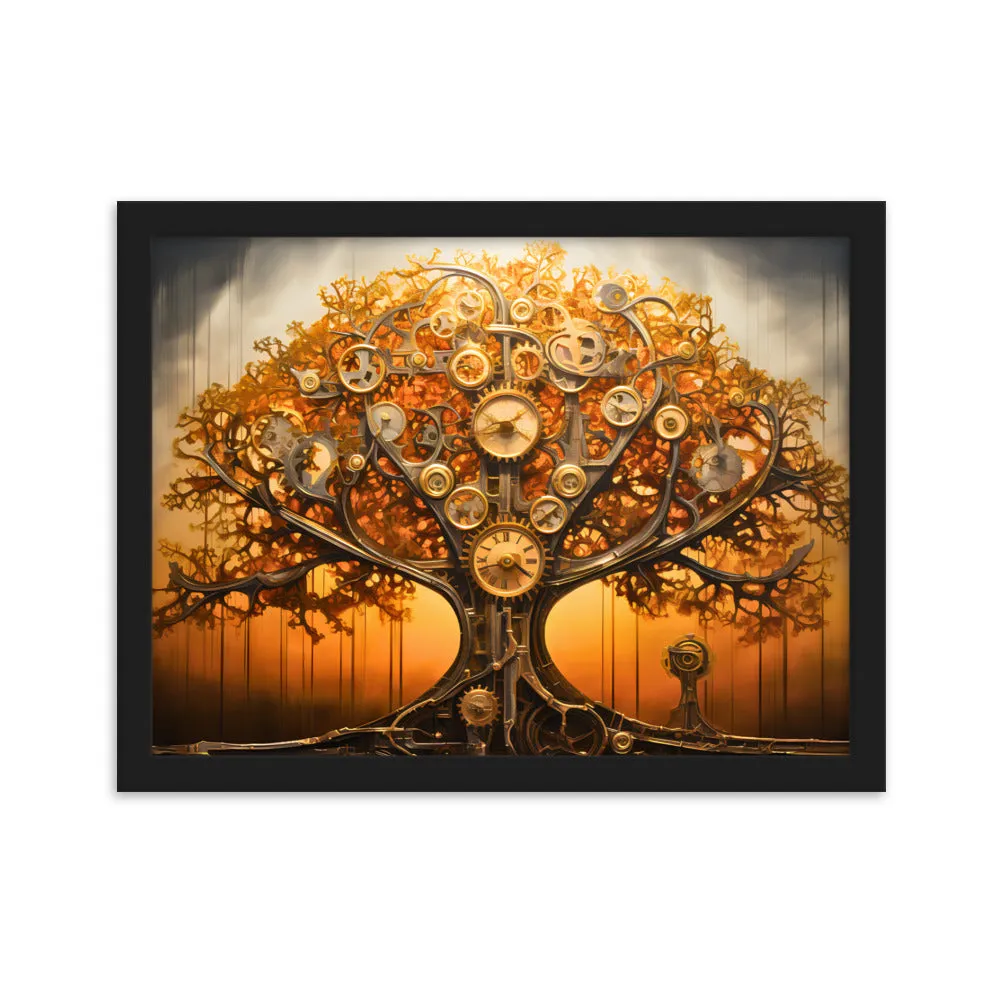 Tableau Arbre de Vie Steampunk