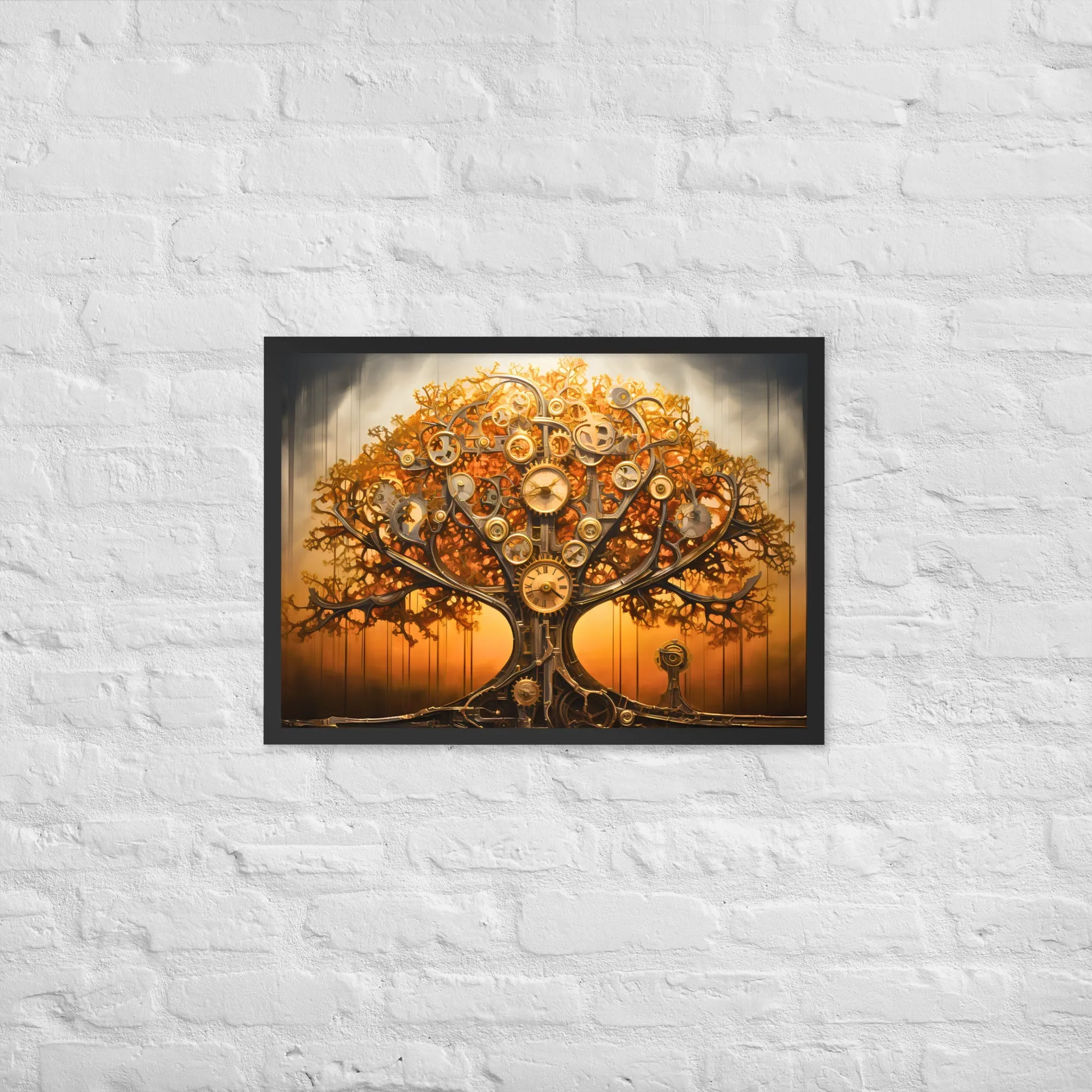 Tableau Arbre de Vie Steampunk