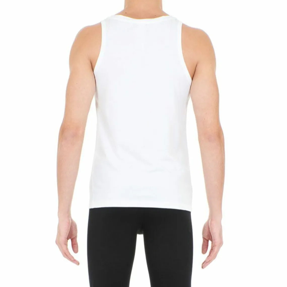 Tanktop blanc en coton | 3 Suisses