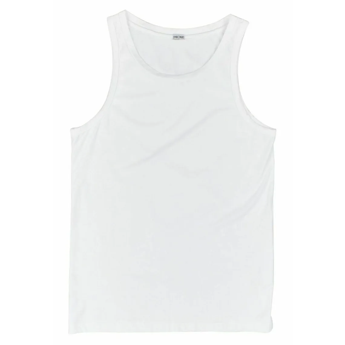 Tanktop blanc en coton | 3 Suisses