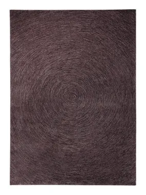 Tapis salon COLOUR IN MOTION en acrylique - Marron