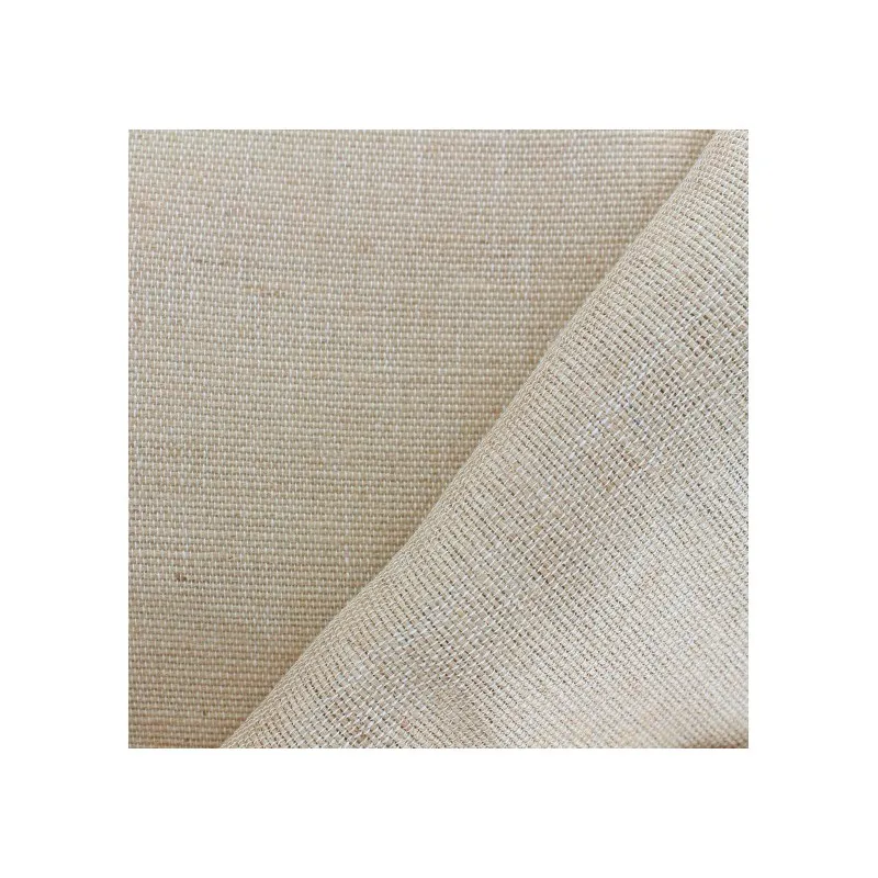 Tissu toile de jute - naturel clair