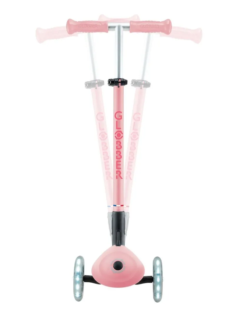 Trottinette PRIMO PLIABLE PLUS LIGHTS - Rose