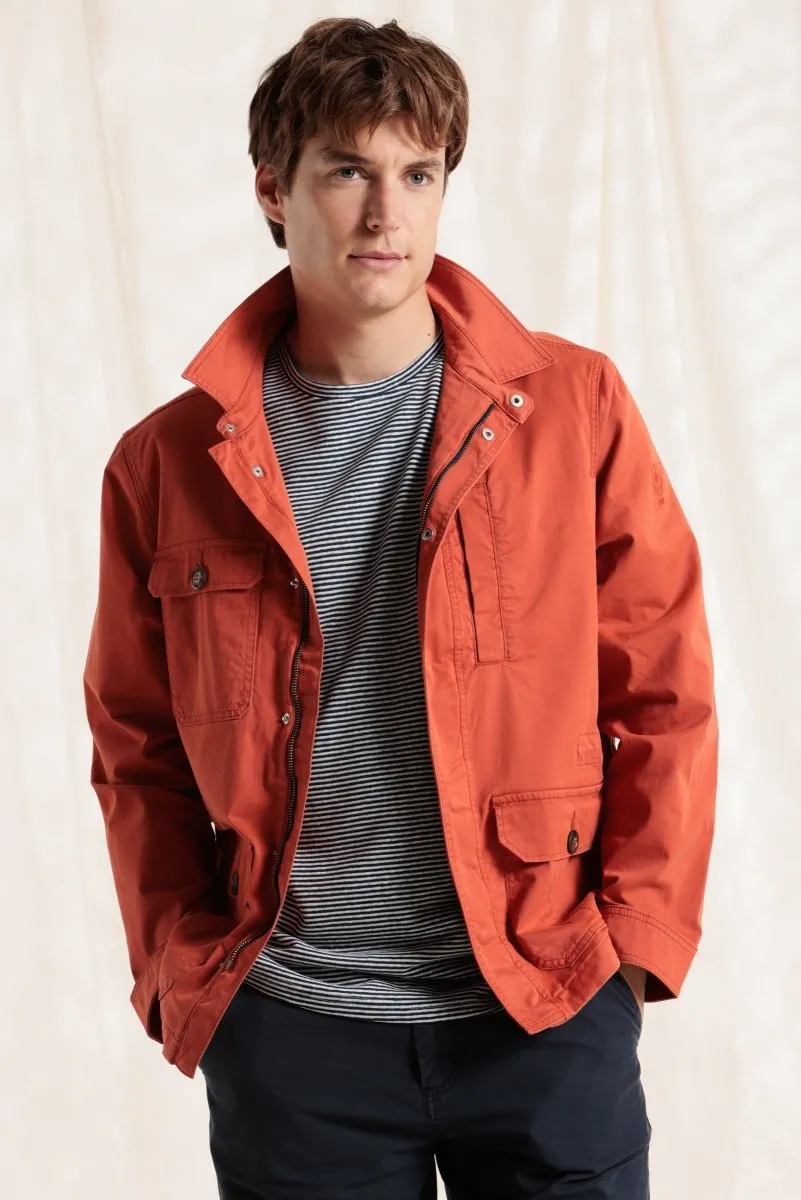 Veste en gabardine de coton