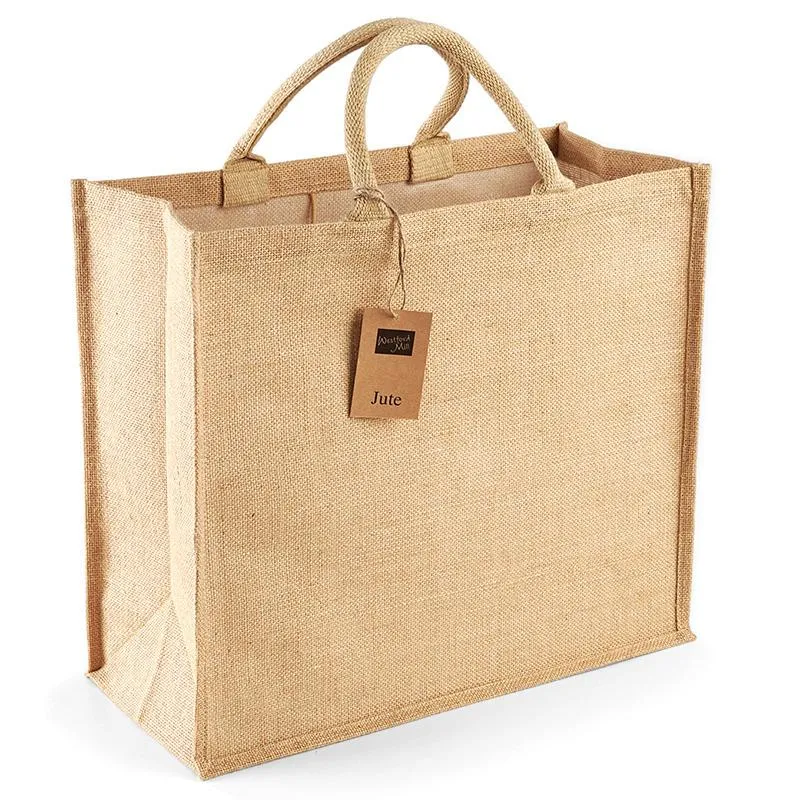 Westford Mill WM408 - Sac de courses géant en toile de jute