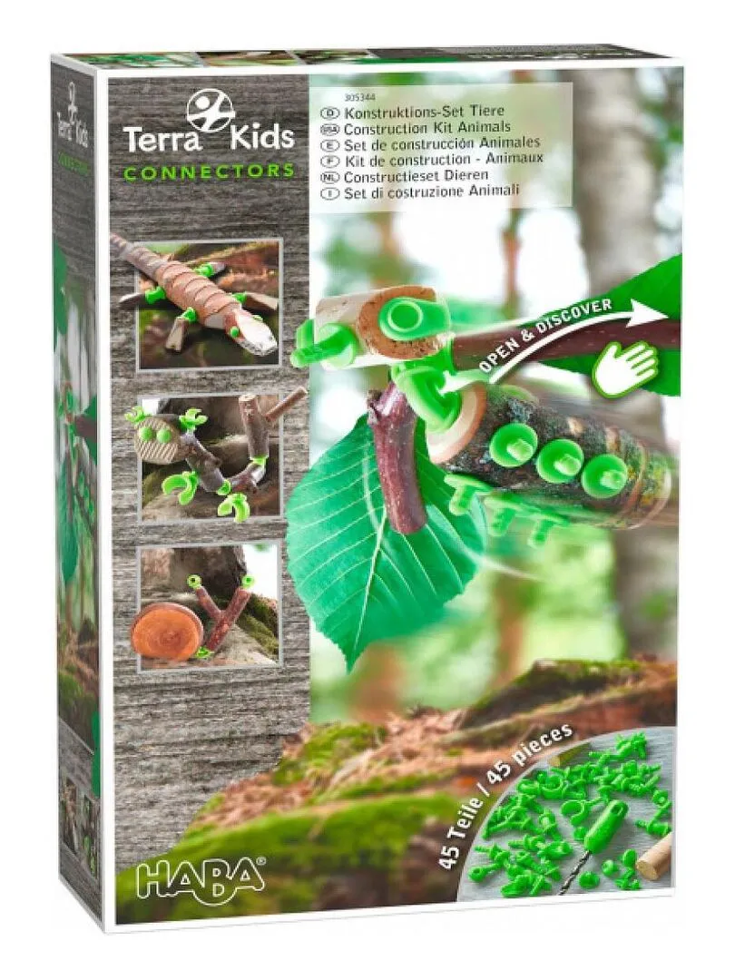 'haba' Terra Kids Connectors Construction Set Animaux - N/A